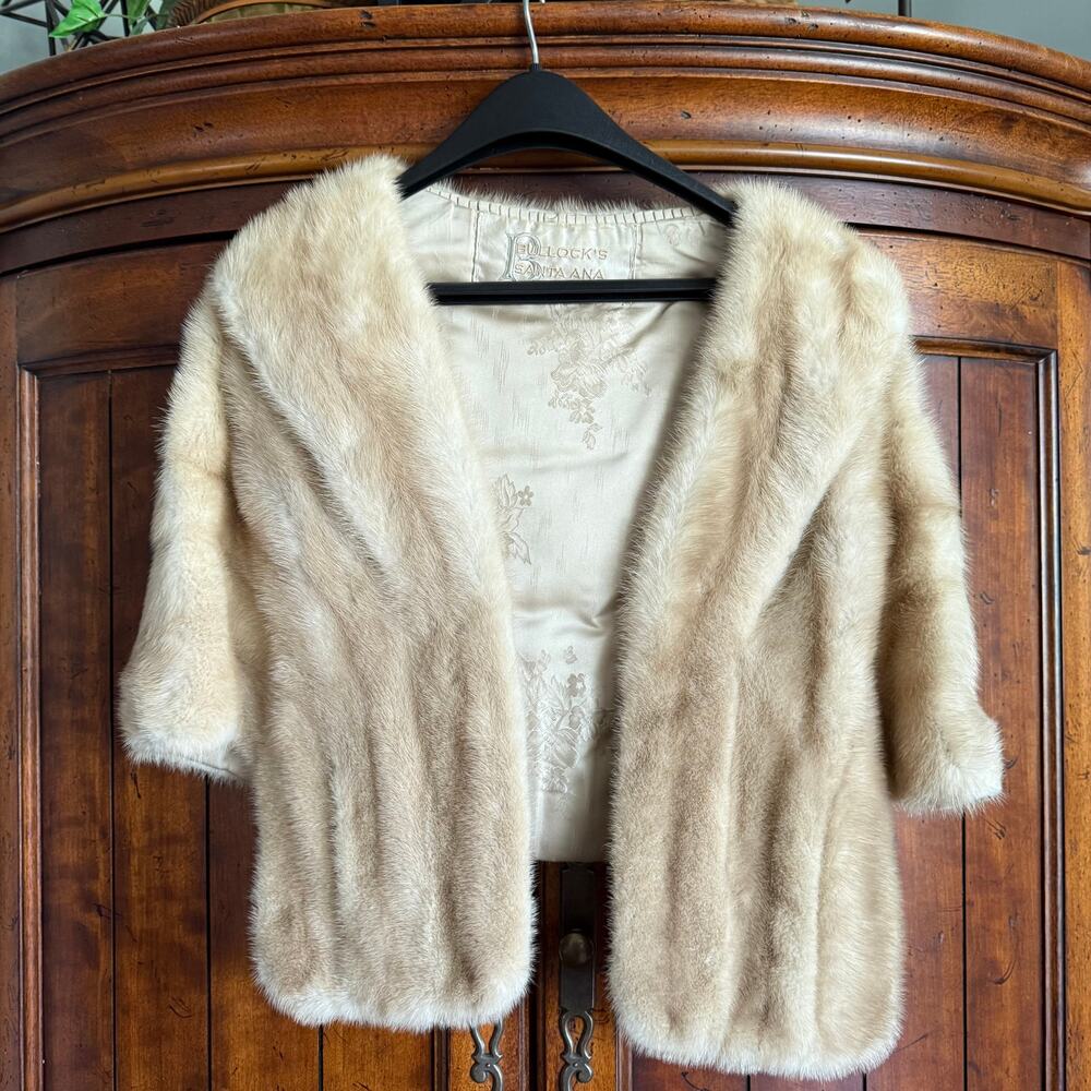Bullock's Santa Ana Vintage Fur Kimono